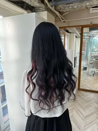 ロング 韓国ヘア×ハイトーン AYA💫のヘアスタイル