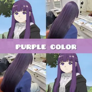 ロング inq sakae所属・りん🌷︎名古屋 透明感カラー/カットのヘアスタイル