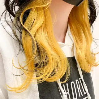 ロング 🍀ケアブリーチ カラー🍀坂井のヘアスタイル