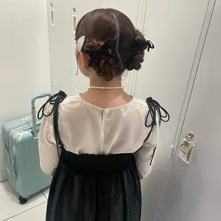 ヘアアレンジ riko/レイヤー/ 艶カラー/ヘアセットのヘアスタイル