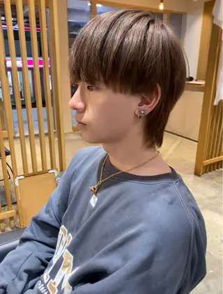 メンズ 🤎カット/ブリーチ /縮毛矯正/大宮🤎のヘアスタイル