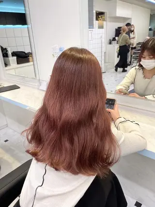 カラー 暗髪透明感カラー💞 銀座DISCO💞のヘアスタイル