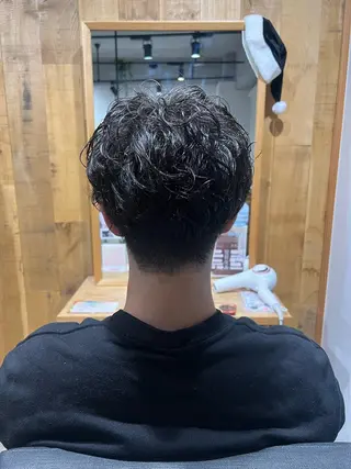 ショート パーマ メンズ 美髪🧊ショート /ボブ/小由葵のヘアスタイル