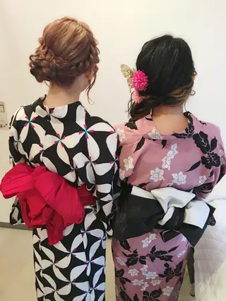 セミロング カラー パーマ ヘアアレンジ メンズ brille ~eyelash~のマツエク・マツパデザイン