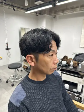 メンズ YUNA★ メンズパーマのヘアスタイル