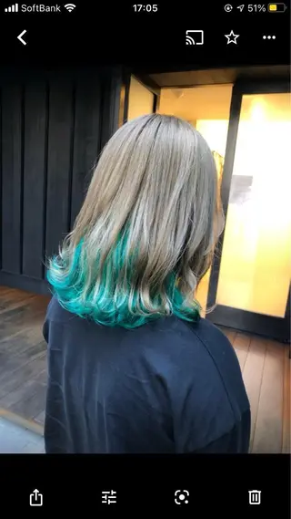 ロング カラー 齋藤 優太朗のヘアスタイル