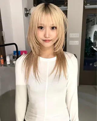 セミロング 丹治 一輝ボブ/ショートのヘアスタイル