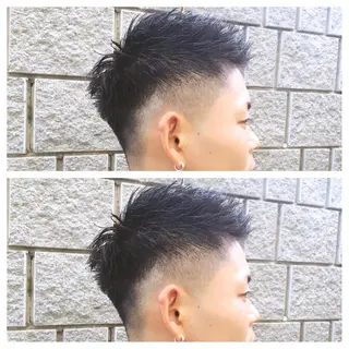 ショート メンズ サトウ レンマのヘアスタイル