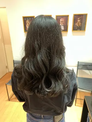 ロング モッズ・ヘア 金沢店所属・柴田 綺音のヘアスタイル