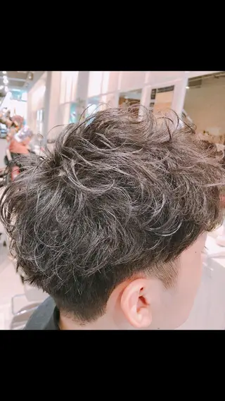 ショート パーマ メンズ 久保亮太 /大人ショートのヘアスタイル