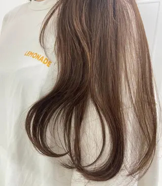ロング 韓国レイヤー/ヘア カラー🎀ayamiのヘアスタイル