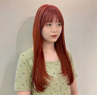 カラー zest/bis Rin ʚ🎀ɞのヘアスタイル