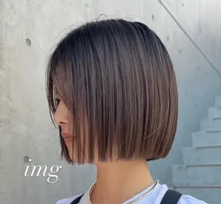 ショート AHNKISM所属・似合わせカット/ ボブ特化【堀江】のヘアスタイル