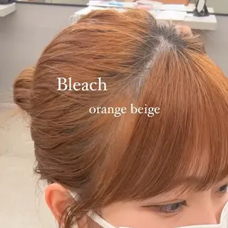 ロング カラー オリーブ/ 透明感カラー/れいあのヘアスタイル