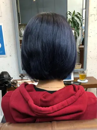 ショート カラー メンズパーマ 本多のヘアスタイル