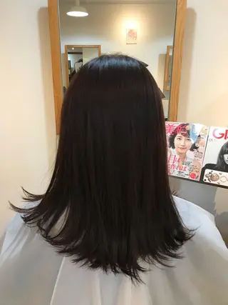 ミディアム カラー ViaLa Hair 🌈すずきたくむ✂︎のヘアスタイル