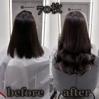 ロング シールエクステ ♡SAORI♡のヘアスタイル