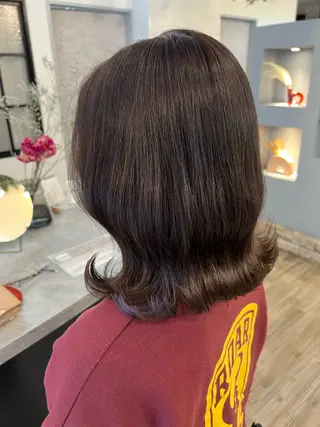 ミディアム カラー ブリーチカラー🫧 いぐち しょうた🫧のヘアスタイル