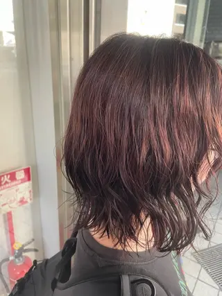 カラー レディースモデル 募集中✨️長谷川茜のヘアスタイル