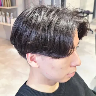 ミディアム パーマ KAZUMA /メンズ特化/パーマのヘアスタイル