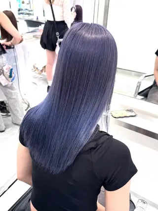 ロング カラー Parve  Mix 🫧梶川虹のヘアスタイル