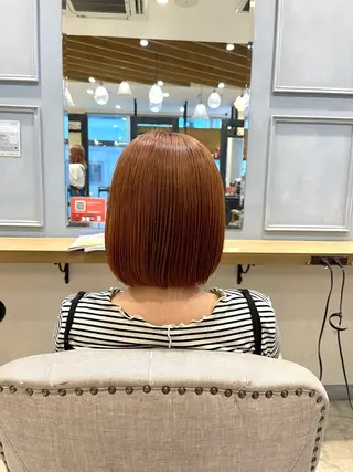 ミディアム カラー ショート/ボブ アンドウ☺︎のヘアスタイル