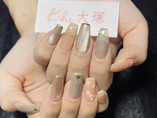 ネイル 長さだし 専門店のネイルデザイン