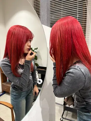 セミロング カラー Graph./ oraのヘアスタイル