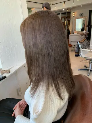 セミロング 💛ハイトーン💛 りむのヘアスタイル