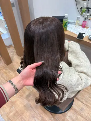 カラー 透明感カラー/ダブル カラー/MAI🎀のヘアスタイル