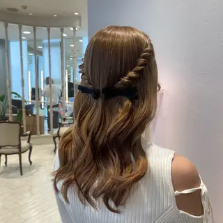 ロング ヘアアレンジ 横浜アレンジ/メンズ カット/yuukaのヘアスタイル