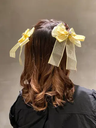 ミディアム カラー デザインカラー❤︎ イシイレイのヘアスタイル