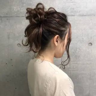 ロング ヘアアレンジ GrandStory SHIBUYA所属・卒業式お呼ばれ🕊️ ヘアセット✴︎ミキのヘアスタイル