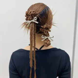 ヘアアレンジ 小笠原 未来のヘアスタイル