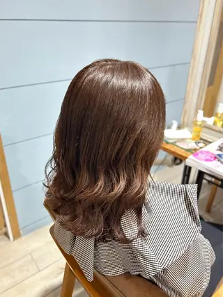 セミロング カラー Ami 🕊‎✨のヘアスタイル