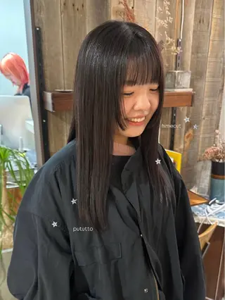 セミロング カラー 暖色カラー/レイヤー 🌙 オノユリカのヘアスタイル