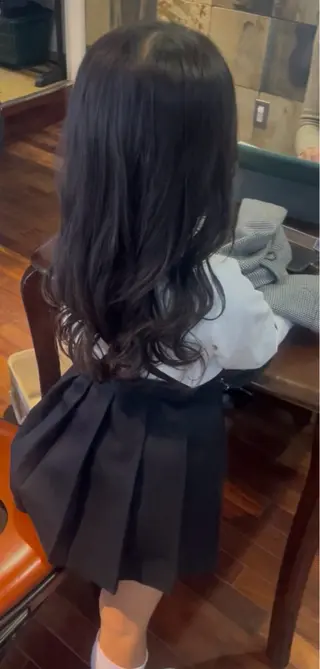 ロング キッズ 福見 美保のヘアスタイル