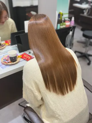 ロング カラー 韓国×髪質改善カラー 💎hinaのヘアスタイル