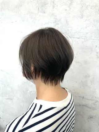 ショート カラー Misora/ボブ/ レイヤー/艶カラーのヘアスタイル