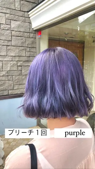 ショート La fith hair rond 立川店所属・kyosuke 透明感カラーのヘアスタイル