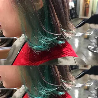 ショート カラー パーマ ヘアアレンジ メンズ キッズ ネイル マツエク・マツパ サロンドミルク 原宿のヘアスタイル