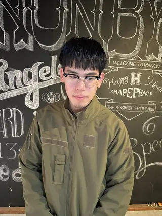 ショート メンズ MANON by H所属・俵 知広のヘアスタイル