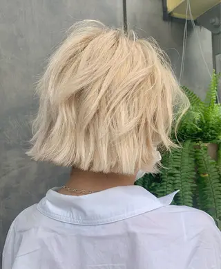 ショート カラー MEY HAIR所属・カットモデル 募集Narumi🌸のヘアスタイル