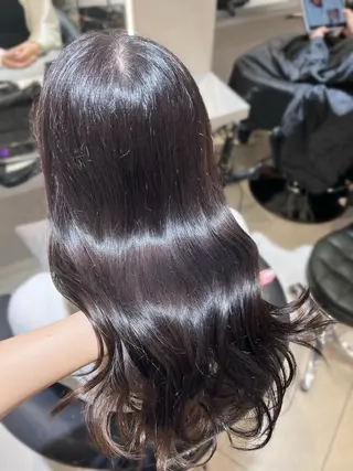 ロング カラー 韓国レイヤー×モテ髪 /MITSUKI🤍のヘアスタイル