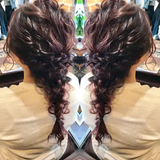 セミロング ヘアアレンジ chic.🍋 Kirariのヘアスタイル