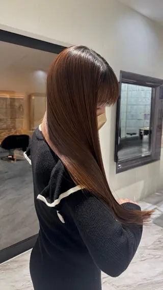 ロング 小松 愛実🤎のヘアスタイル