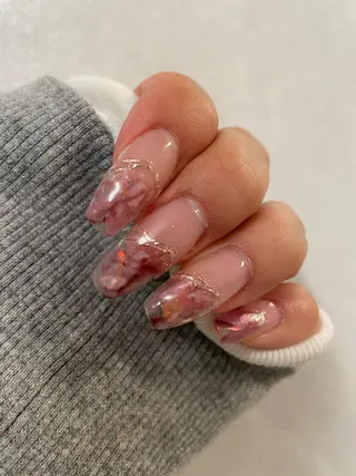 ロング ネイル 高野 祐紀のネイルデザイン