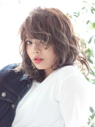 ミディアム カラー est hair Ameri 松戸西口店所属・est  店長 ✂︎高橋✂︎のヘアスタイル