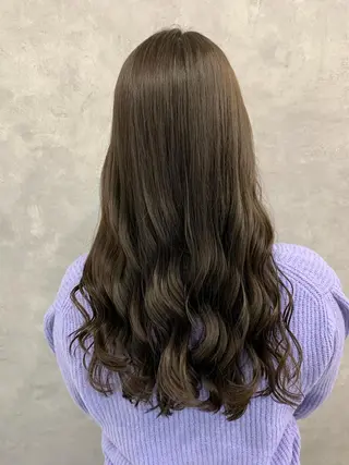 ロング カラー charme溝の口所属・チバ ヒロトのヘアスタイル