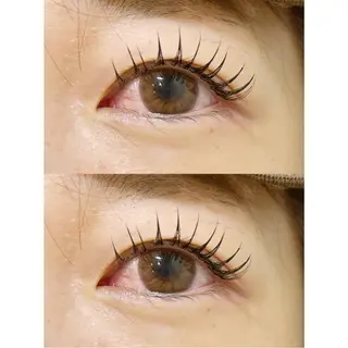 マツエク・マツパ chacha bla nc Amie 沖田のマツエク・マツパデザイン